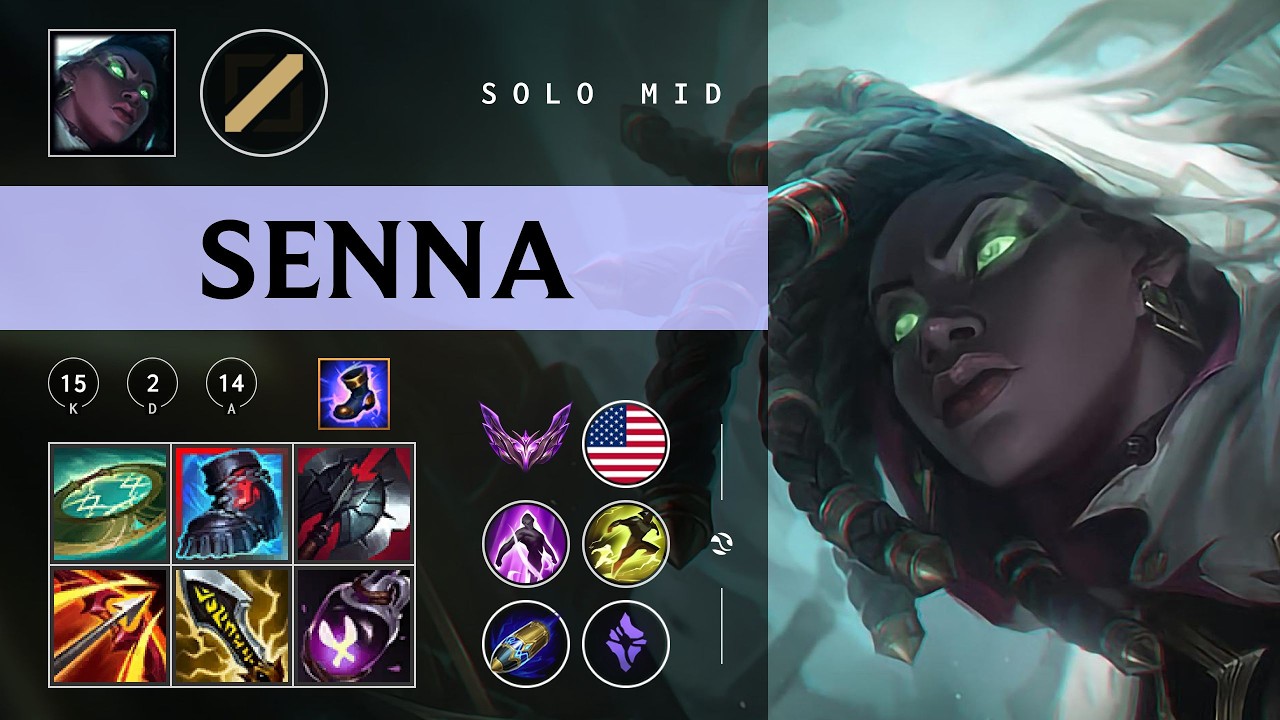 Senna Mid vs Galio - NA Master Patch 26.04