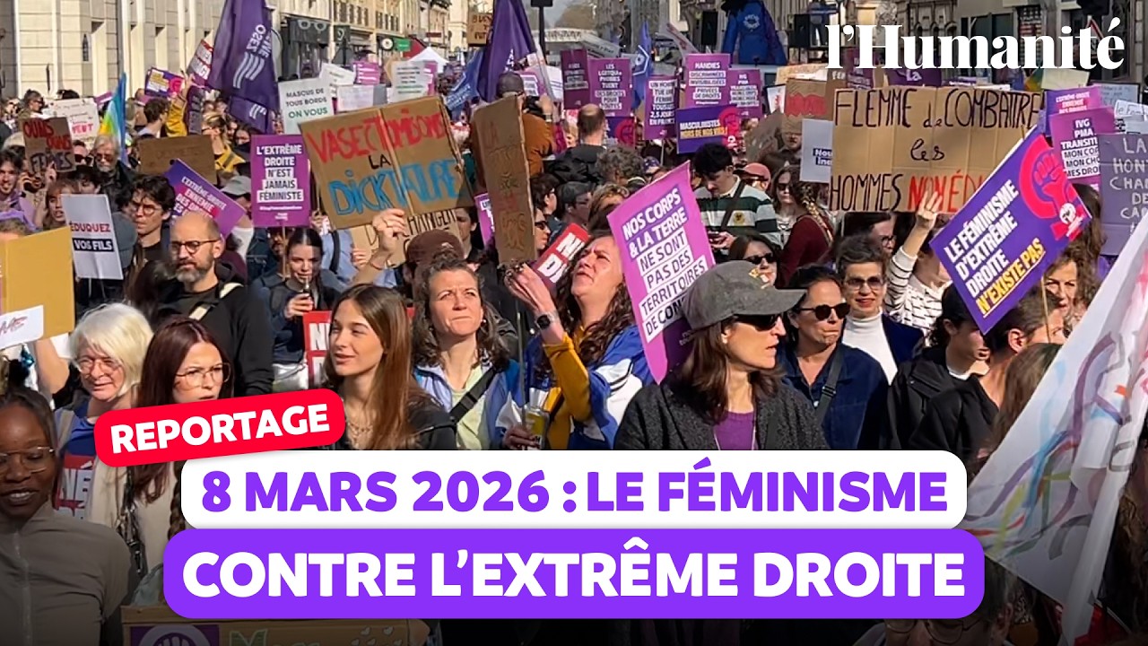 Manifestation du 8 mars : au cœur du cortège parisien pour les droits des femmes