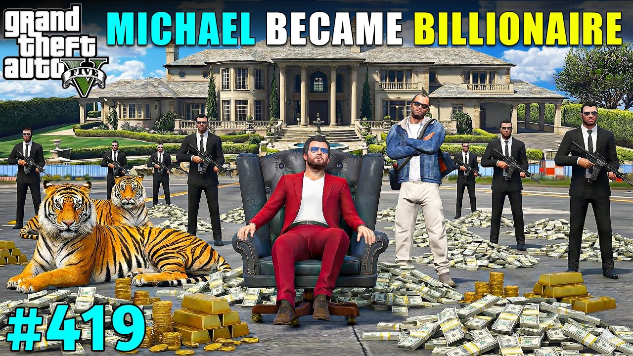 THE BIGGEST BANK HEIST IN LIBERTY CITY | GTA V GAMEPLAY #419 | GTA 5