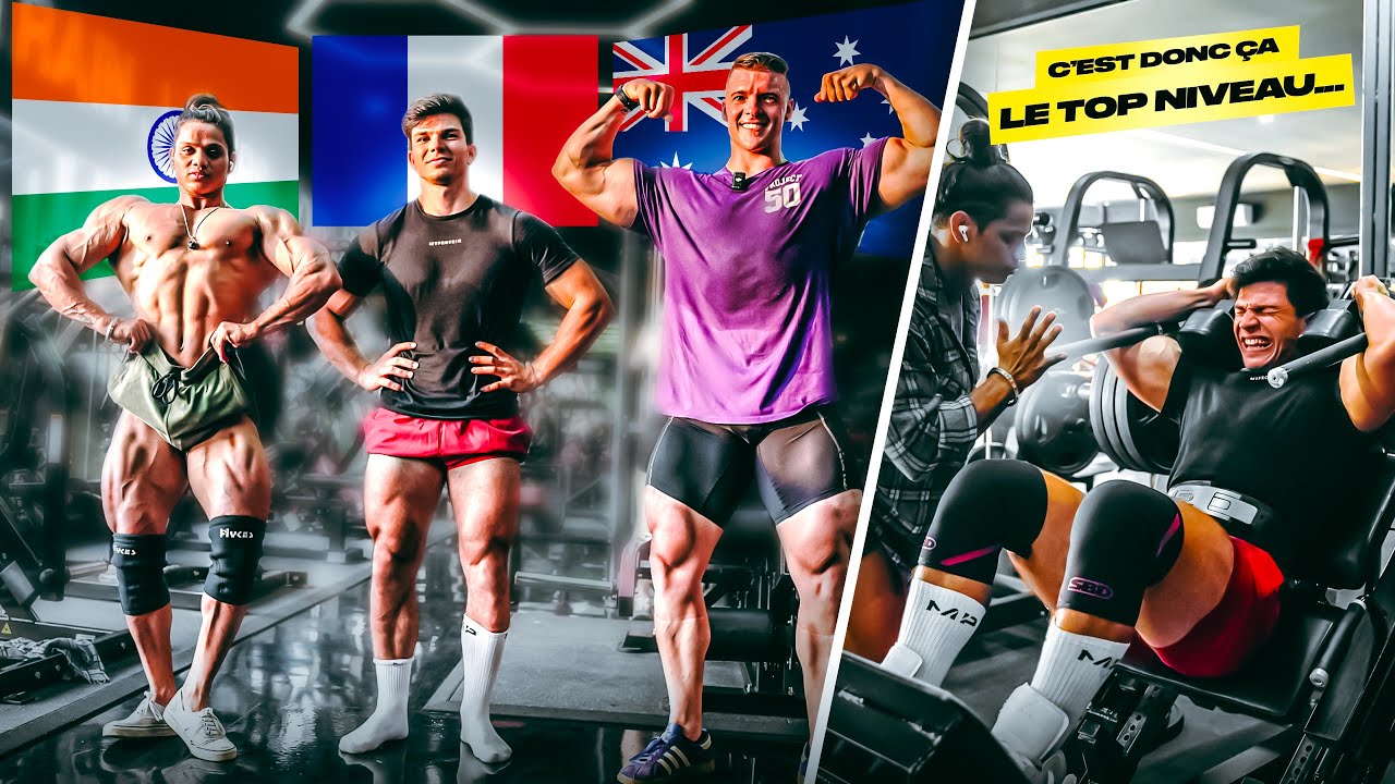 S’ENTRAÎNER COMME UN BODYBUILDER PRO (séance jambes)