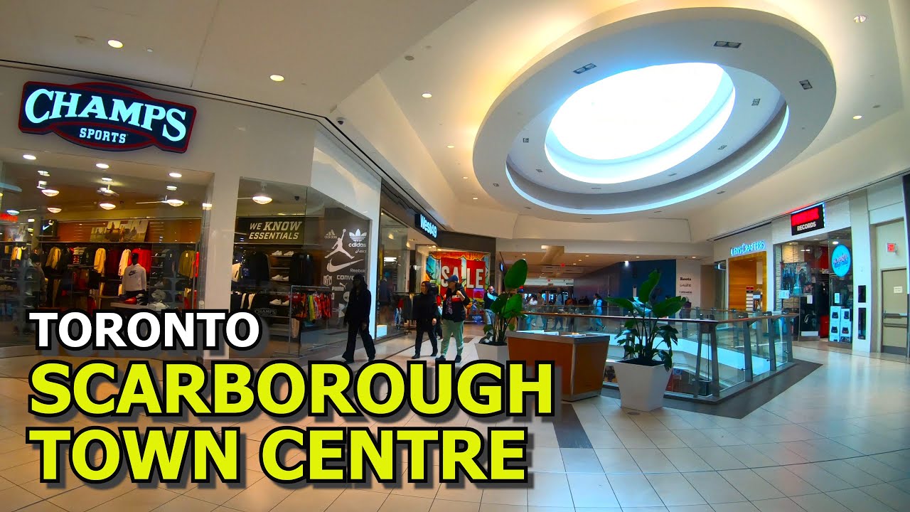 [4K] 🇨🇦 Scarborough Town Centre Shopping Mall | STC | Toronto Ontario Canada