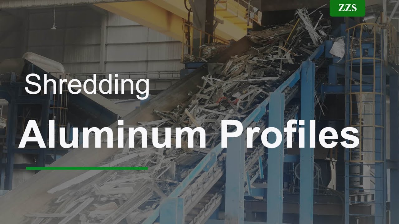 Vertical Metal Shredder Running Site Aluminum Shredder in China Listed Company