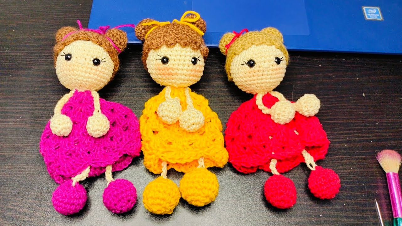mini muñeca amigurumi paso a paso