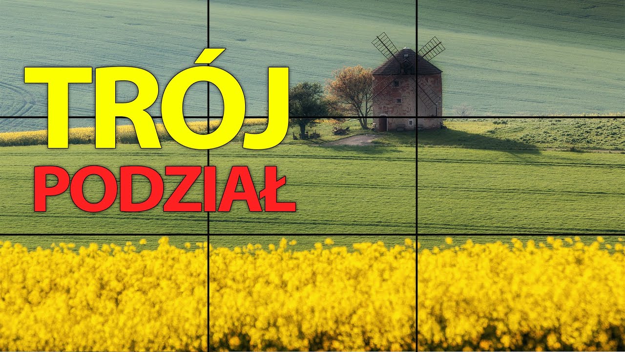 📸 Kompozycja w fotografii.  Zasada tr&oacute;jpodziału