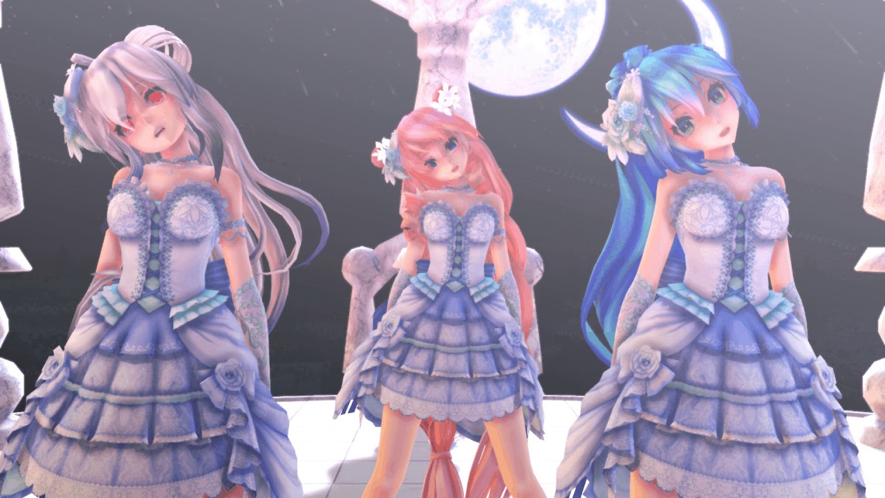【MMD】Liar Dance(Miku,Luka,Haku)[1080p60]