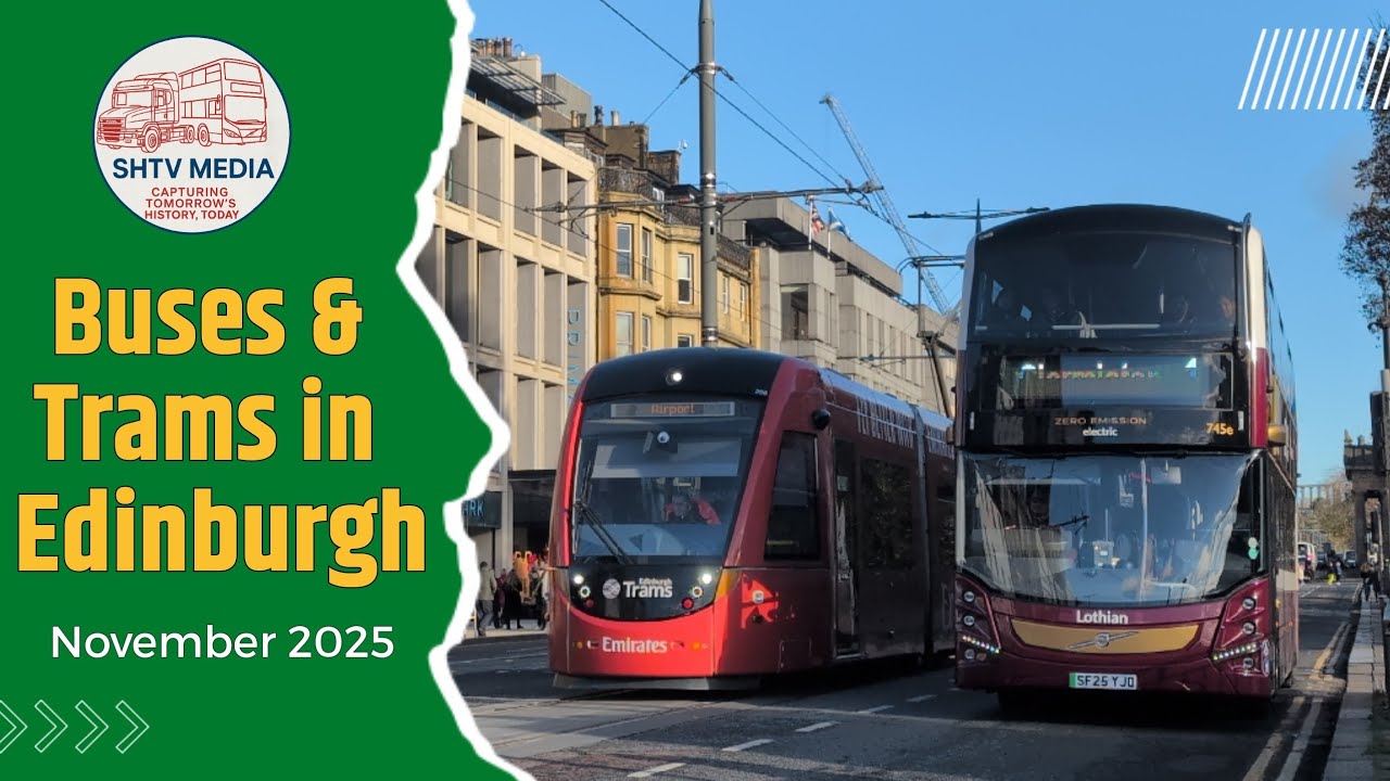 Edinburgh in Motion – Buses, Trams & Coaches Across the City Centre (90-Minute Special)