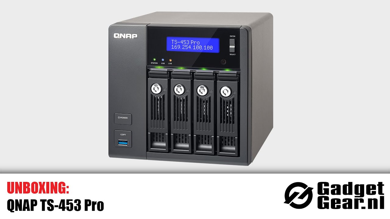 Unboxing: QNAP TS-453 Pro