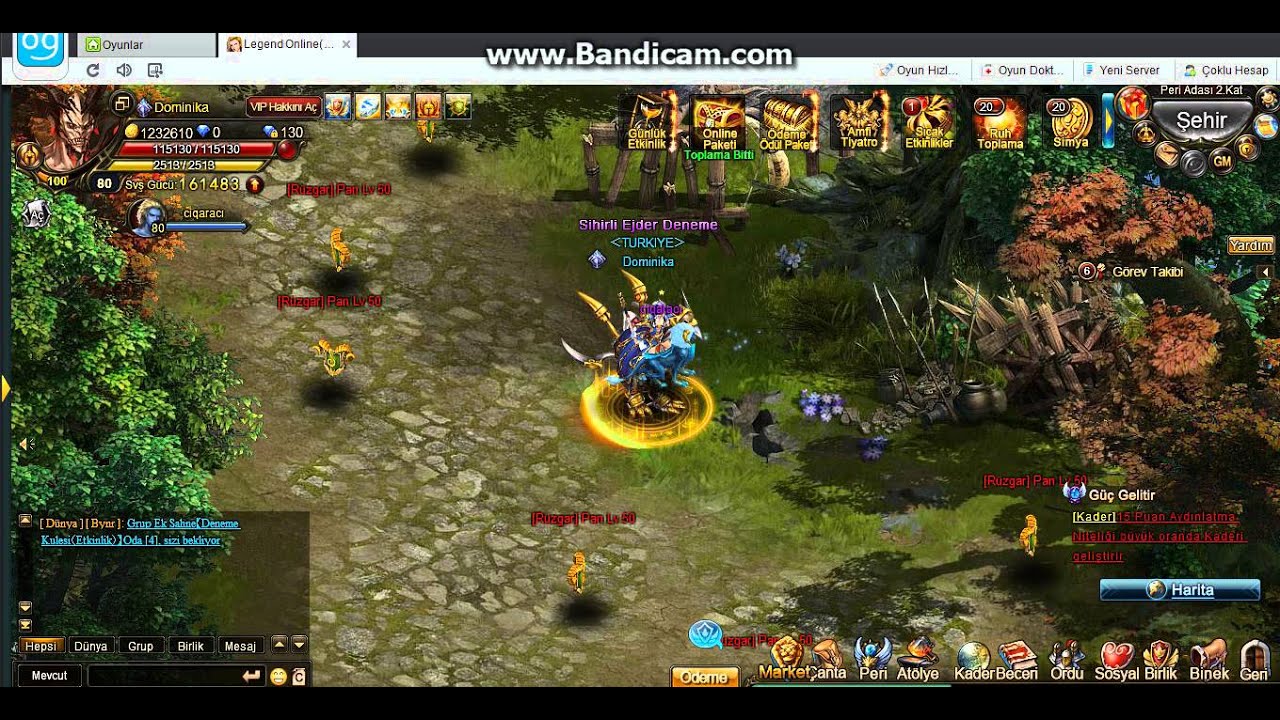 Legend online peri bot nasıl yapılır ?