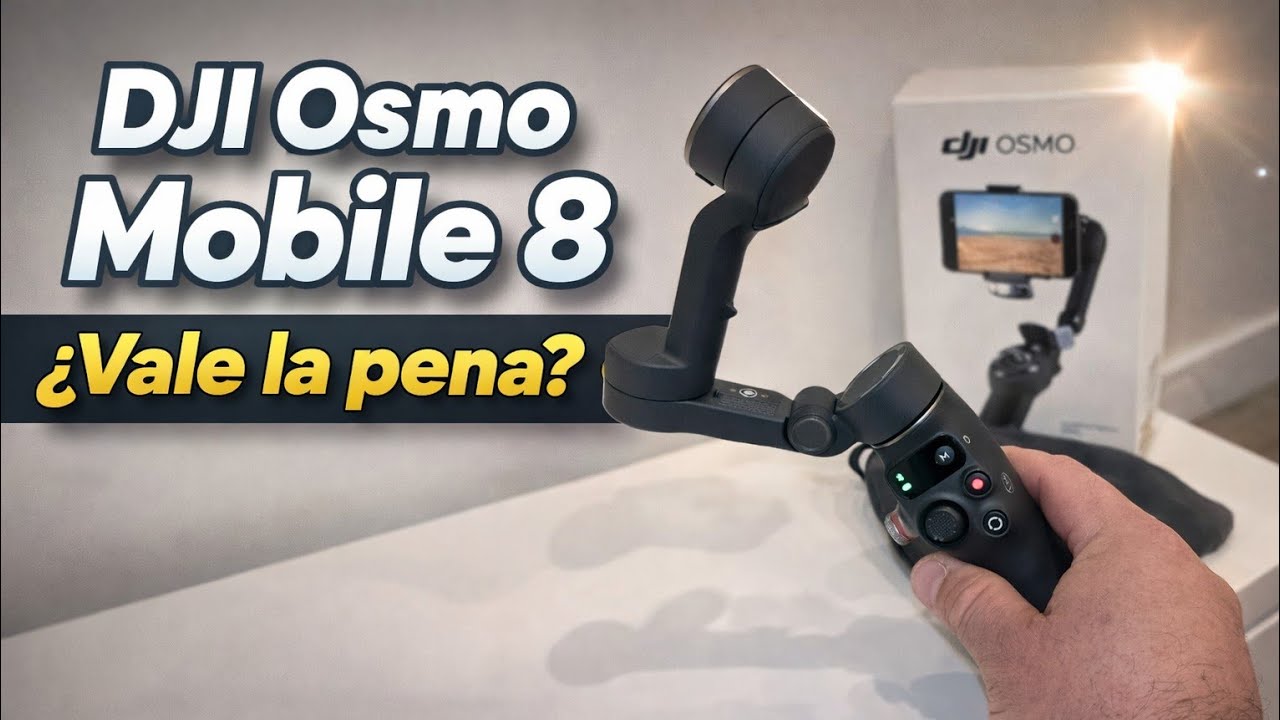 ⚠️ Antes de comprar el DJI Osmo Mobile 8, asegúrate de ver este video completo.