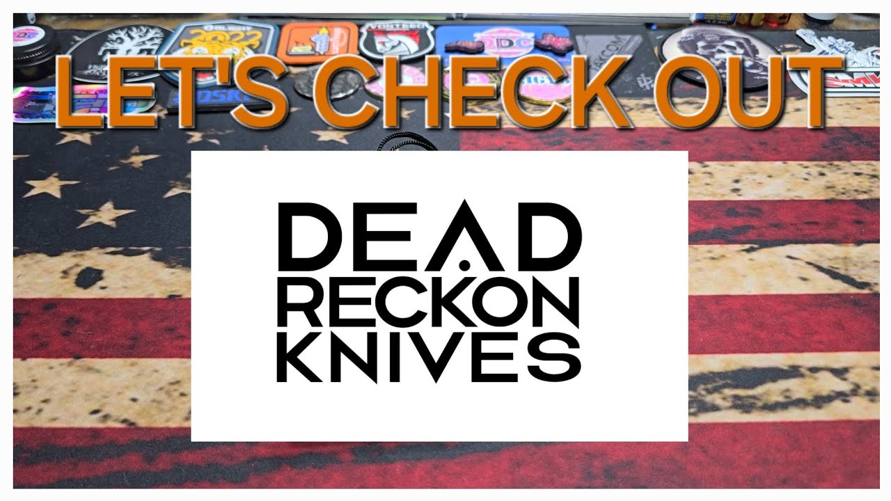 Let's check out some USA made goodness! The Dead Reckon Knives Ridgeback!