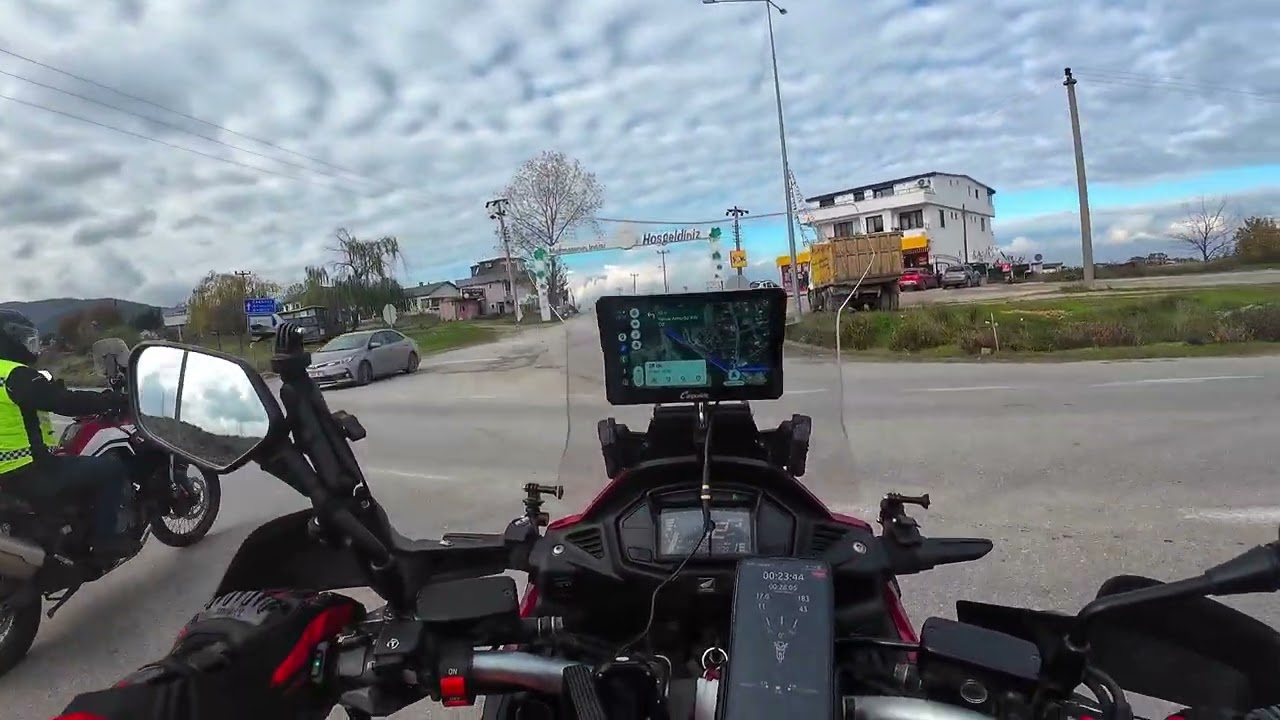 Bursa köy yolları Africa Twin CB500F VFR800X 