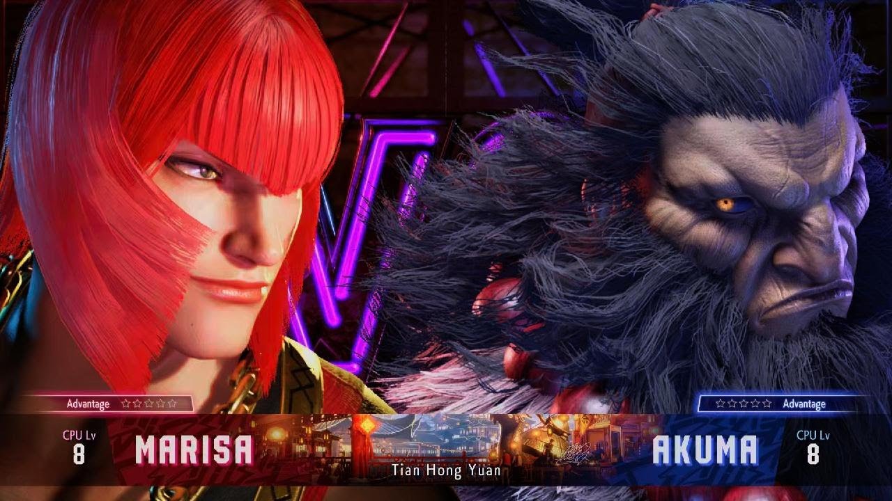 Marisa vs Akuma