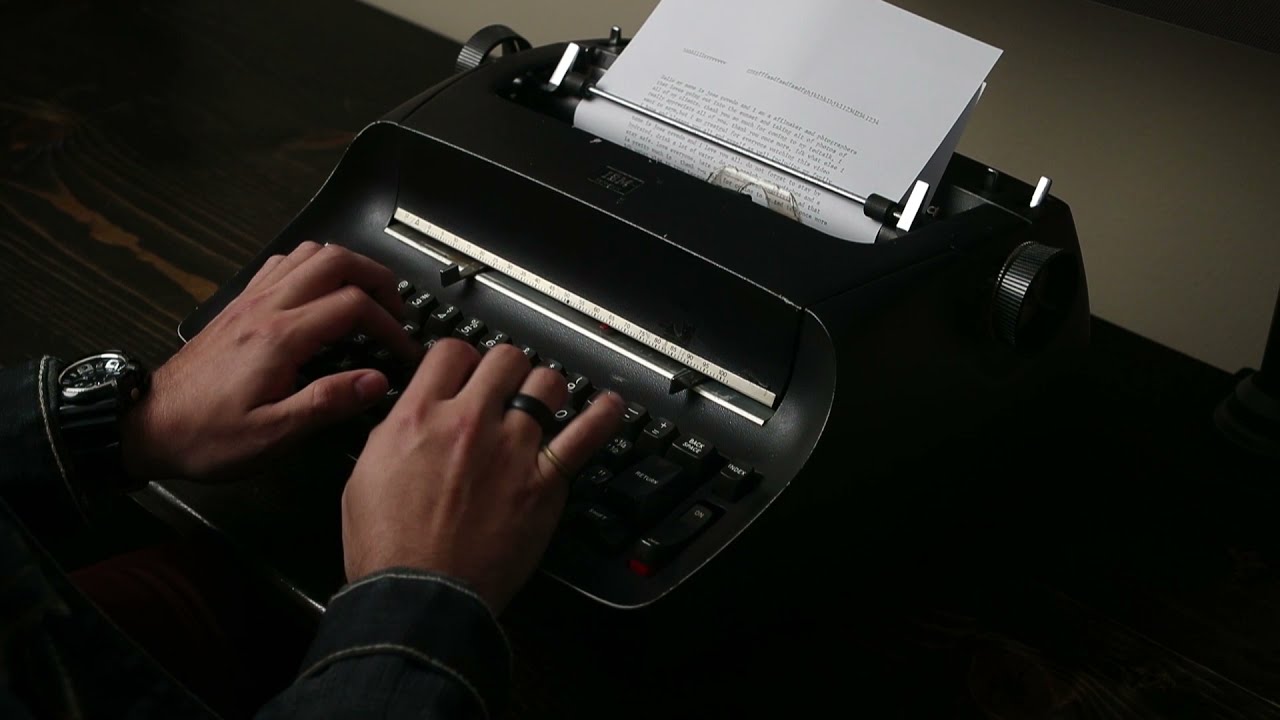 IBM Selectric Typewriter Sound Test