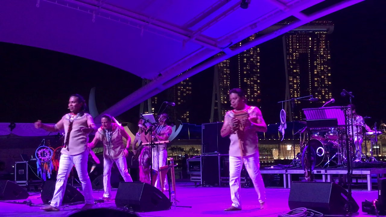 SISAY stunning performance| Andean Music | welcome 2020 | new year eve| Singapore Tourism | part1