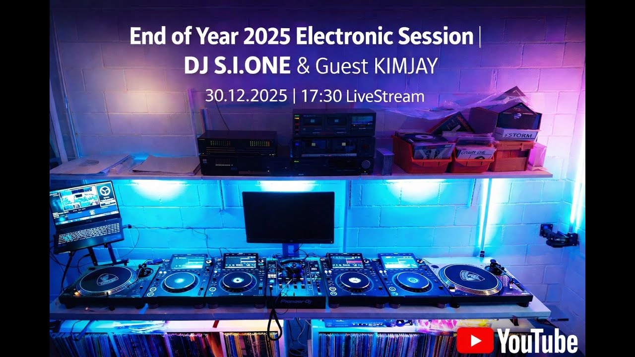 End of Year 2025 Electronic Session | DJ S.I.ONE & Guest KIMJAY