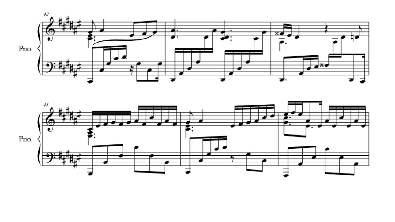 Xenoblade Chronicles 2 - Leftherian Archipelago/Night (Piano)