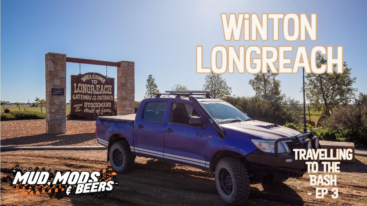 Going to the Big Red Bash Ep 3 - Longreach - Winton - Brisbane