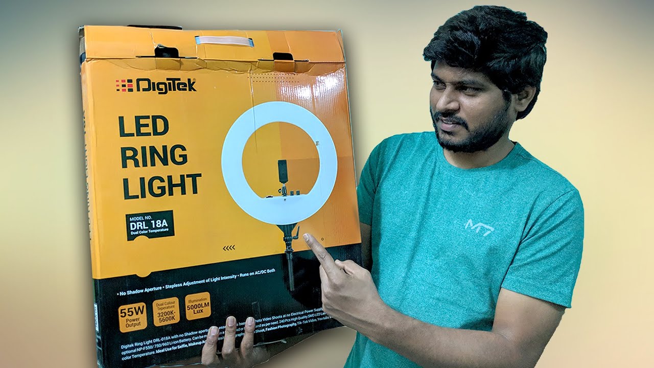 DigiTek Led Ring Light - Unboxing & Honest Review 👍