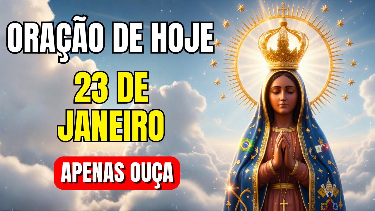 Mãe Aparecida, Livra Minha Família de Doenças, Acidentes, Tragédias e Todo Mal EM 2026! Reze Comigo?