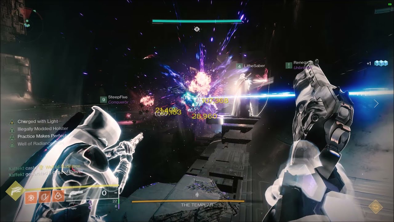 Destiny 2 - Last Word + Lucky Pants = 1 Phase Templar #MOTW