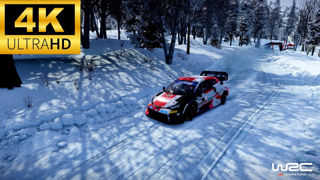 (PS5・４K)【WRC Generations】 – スウェーデン savar vol.3 　〖ThrustmasterT598〗