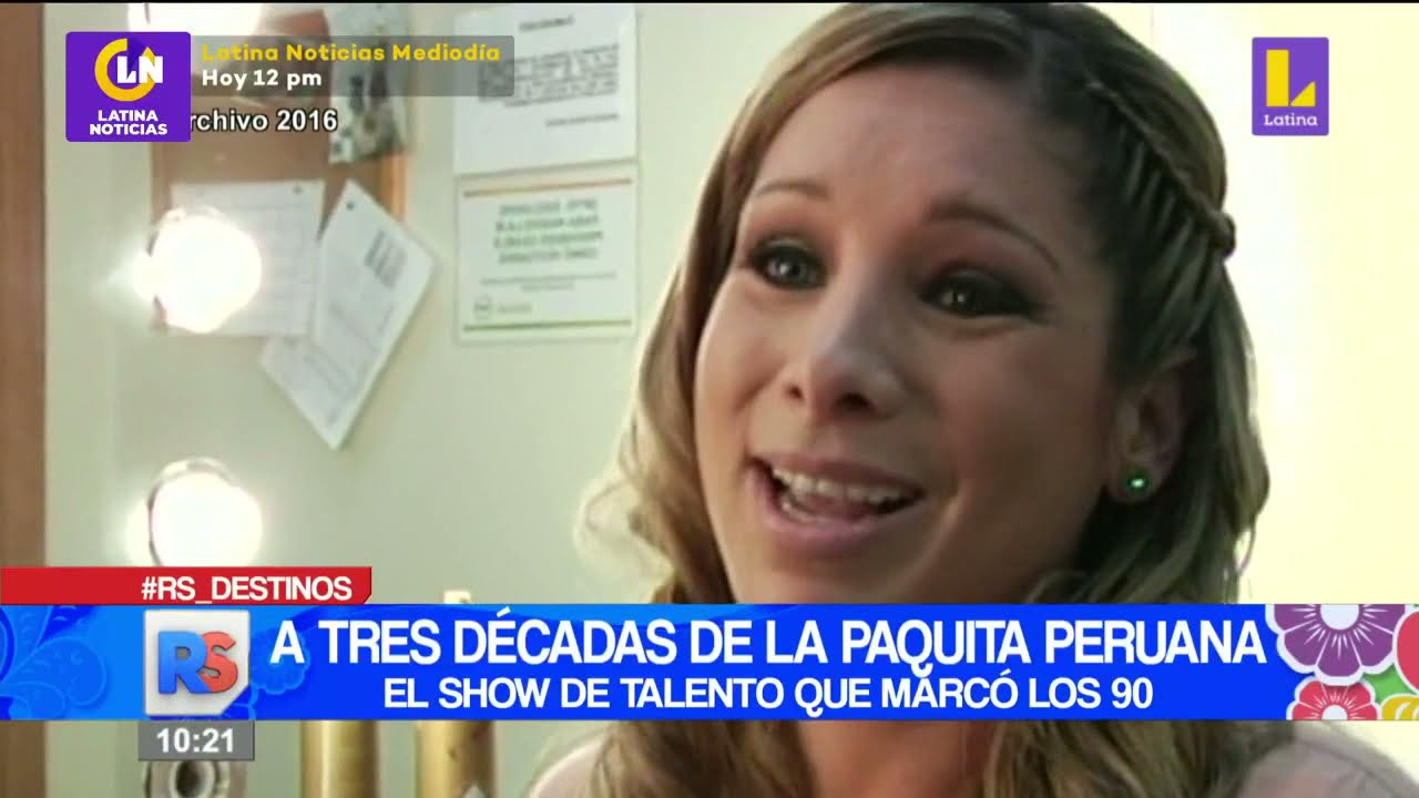 🔴 #ReporteSemanal | A tres décadas de la paquita peruana, el show de talento que marcó los 90.