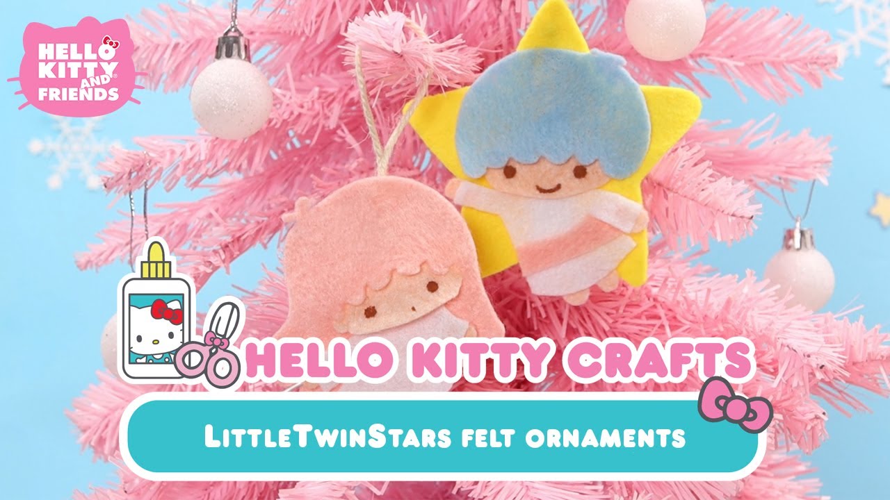 LittleTwinStars Ornaments | Hello Kitty and Friends Crafts