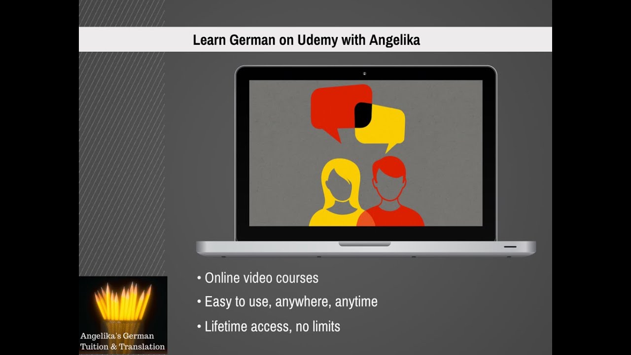 Online German courses with Angelika