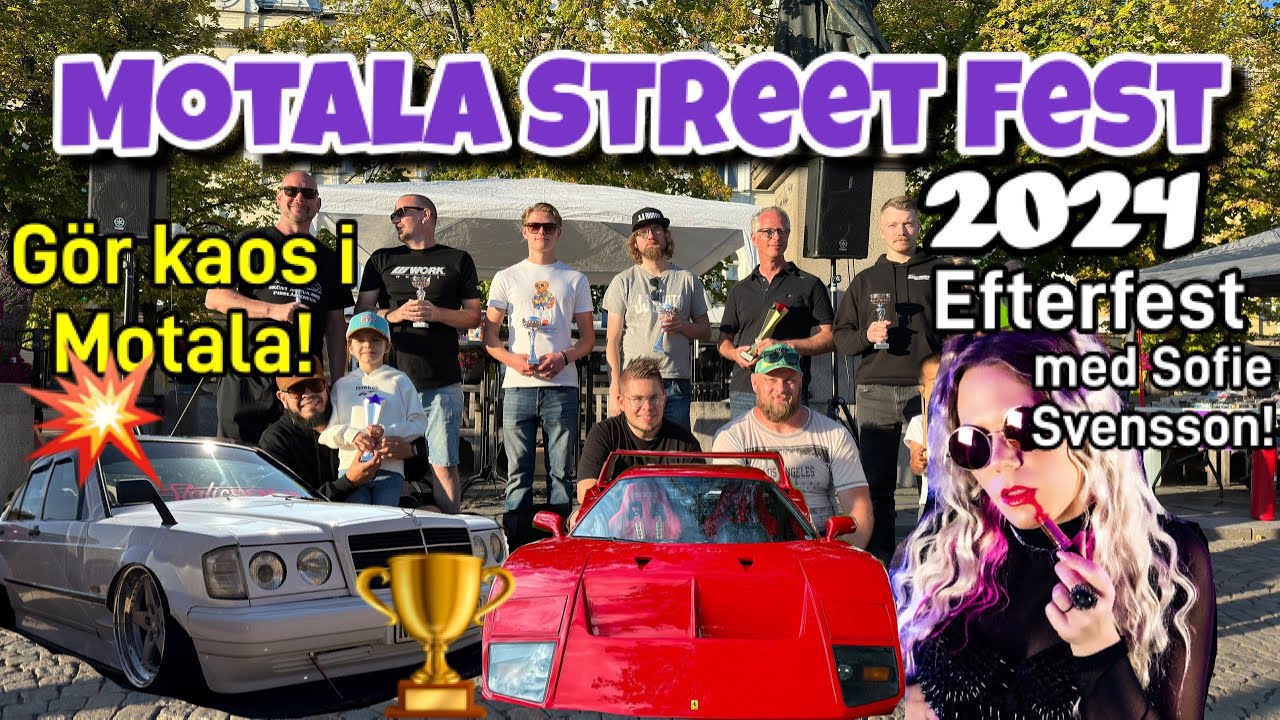 Vi gjorde kaos i Motala! - Motala Street Fest 2024