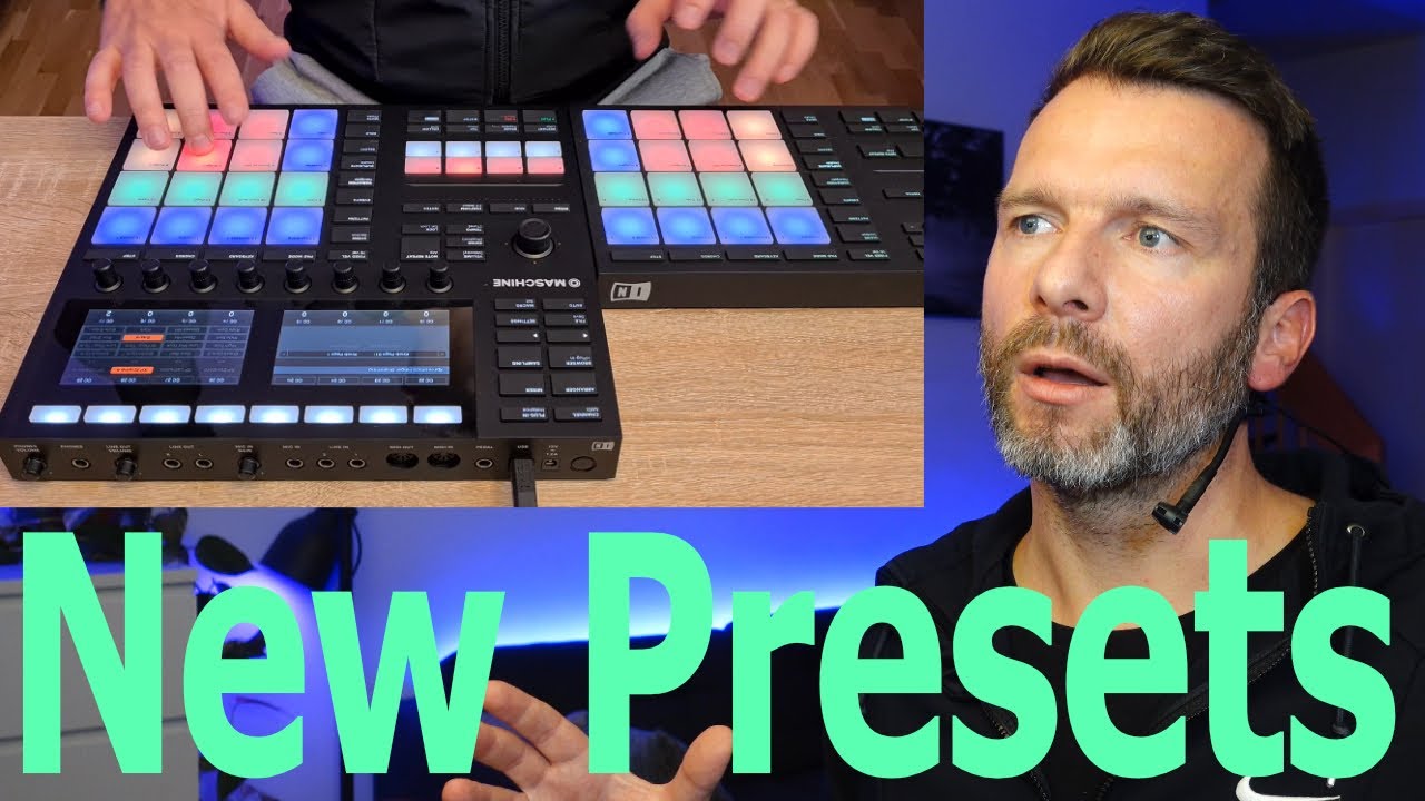 NI Maschine MK3 and Maschine Mikro MK3 Presets for XpressPads Finger Drumming