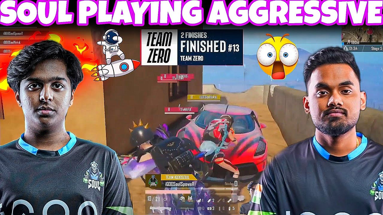 SOUL JUST RUSHING AGGRESSIVE 12 FINISHES CHICKEN DINNER🚀🚨 &bull; SOULRONY 1V3 &bull; SOULSPOWER &bull; SOULPANDA