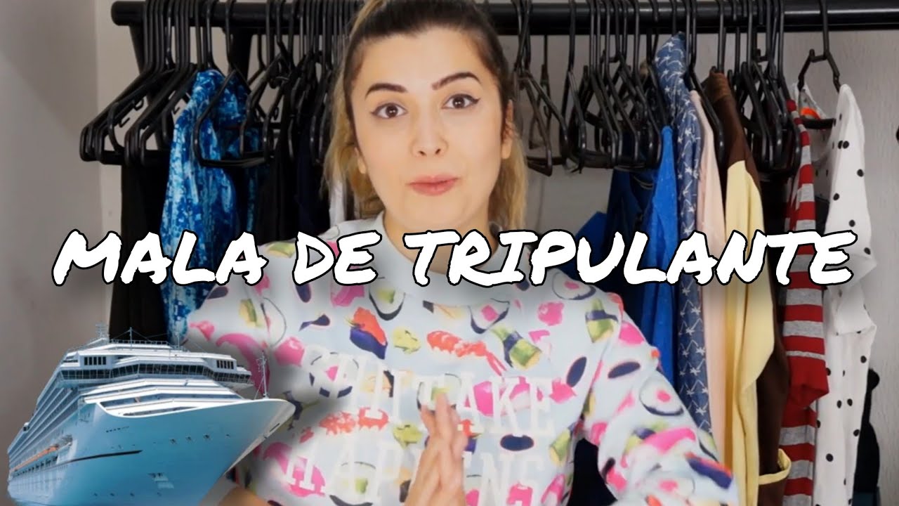 TRIPULANTE DE CRUZEIRO DEVE LEVAR O QUE NA MALA? #foryou #tripulante #naviodecruzeiro
