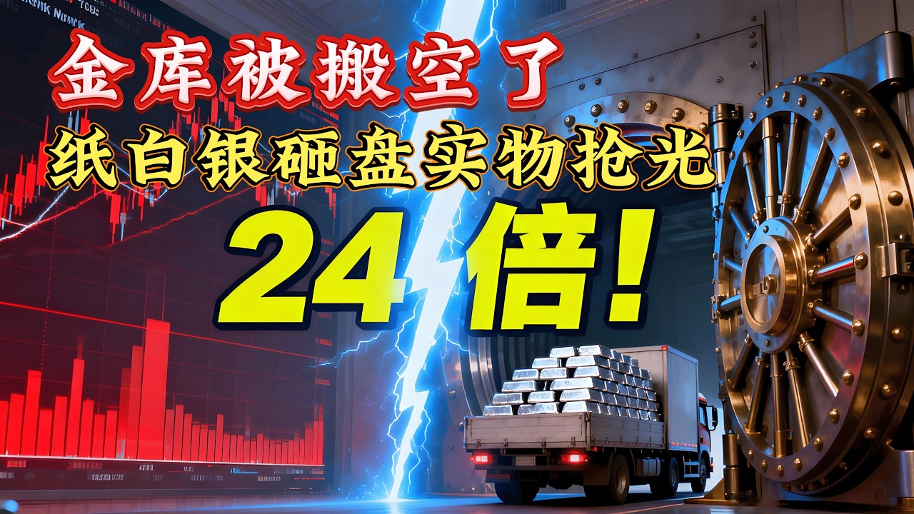 比2008年更极端！4天狂领1.48亿盎司白银，90美金关口生死战，大重组开始了！#白银 #银价 #范斯 #关键矿产 #黄金 #金融危机 #投资实物白银 #美联储 #地缘政治 #白银交割
