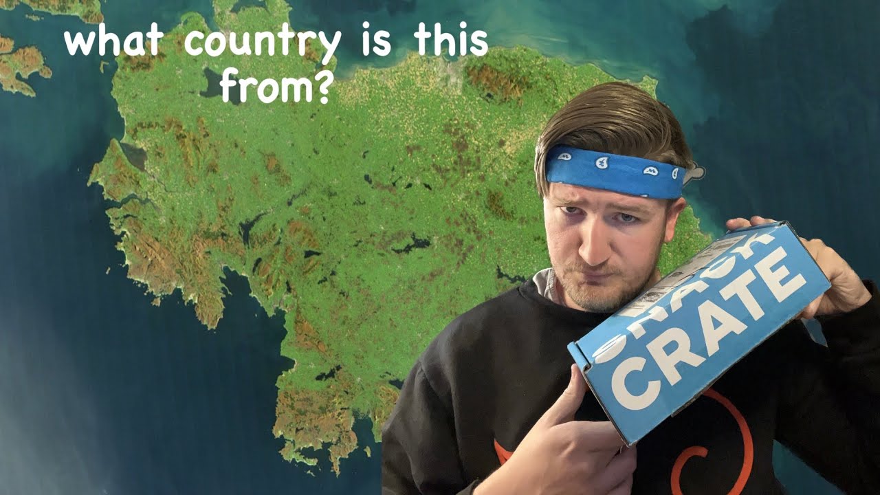 Snack Crate review 2023. What country could it be from?