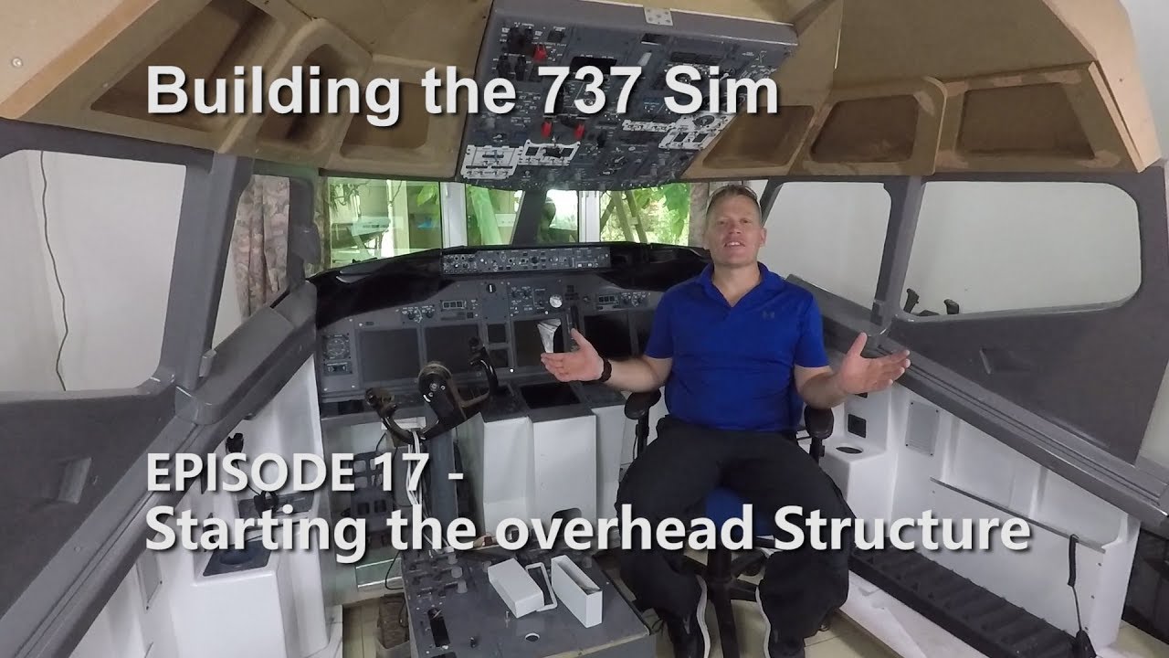 737 Sim Build - The overhead Construction #17