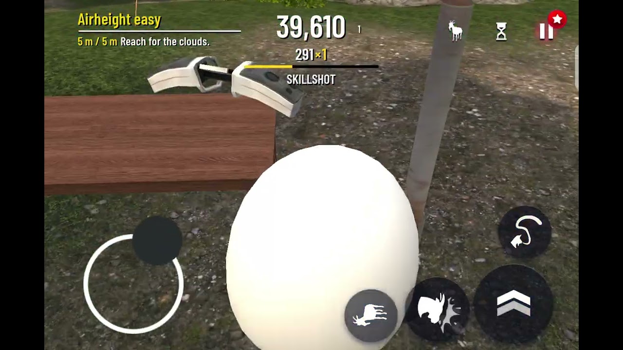 I played goat simulator for the first time