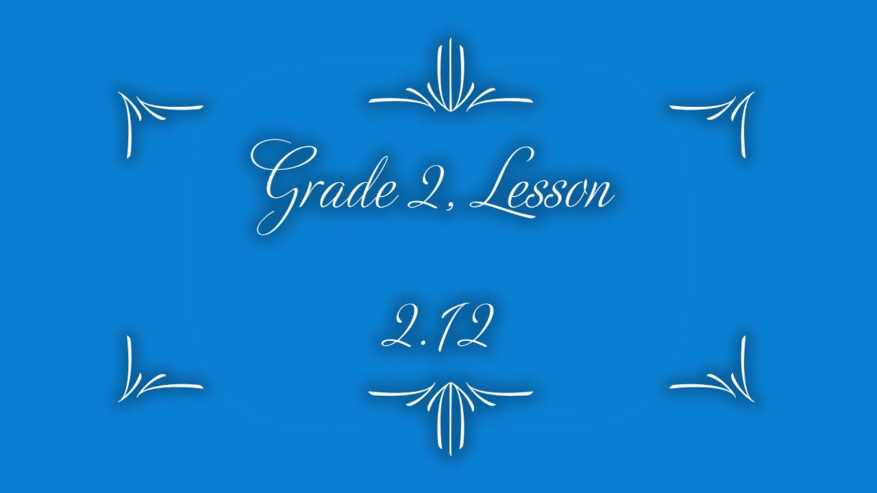Grade 2 // Math lesson 2.12 // Length // Word problems involving meters and centimeters