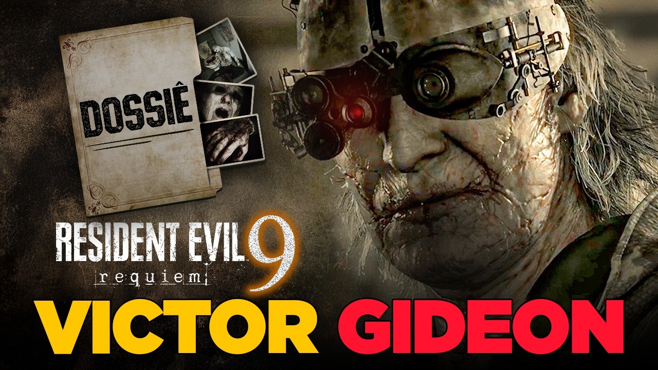 A HIST&Oacute;RIA DE VICTOR GIDEON - DOSSI&Ecirc; RESIDENT EVIL 9 REQUIEM