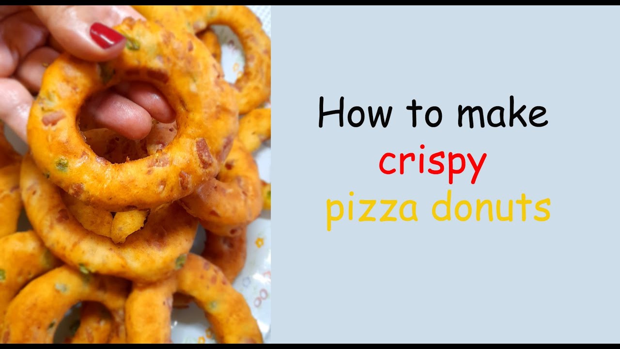 crispy pizza donut