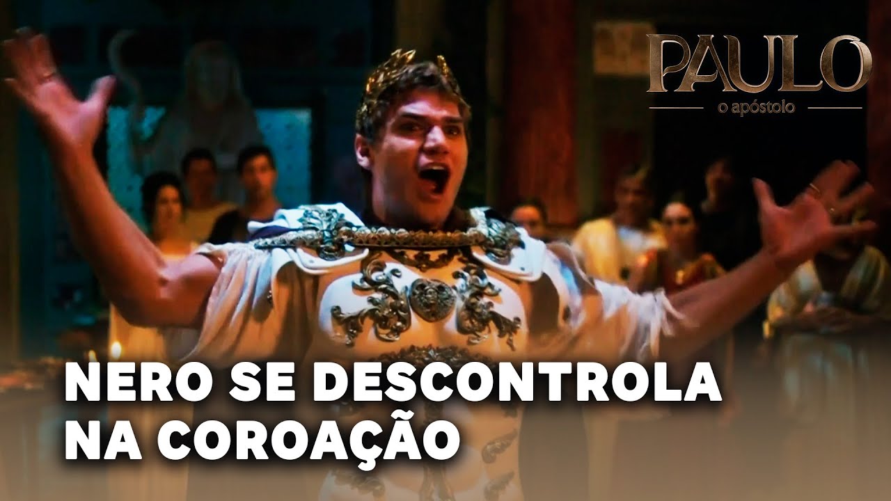 PAULO, O APÓSTOLO: Nero se descontrola durante festa de coroação