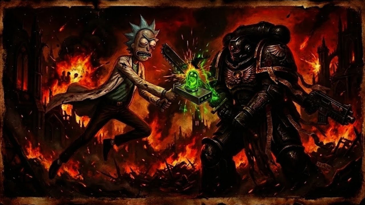 WHAT IF RICK SANCHEZ ENTERED WARHAMMER 40K?