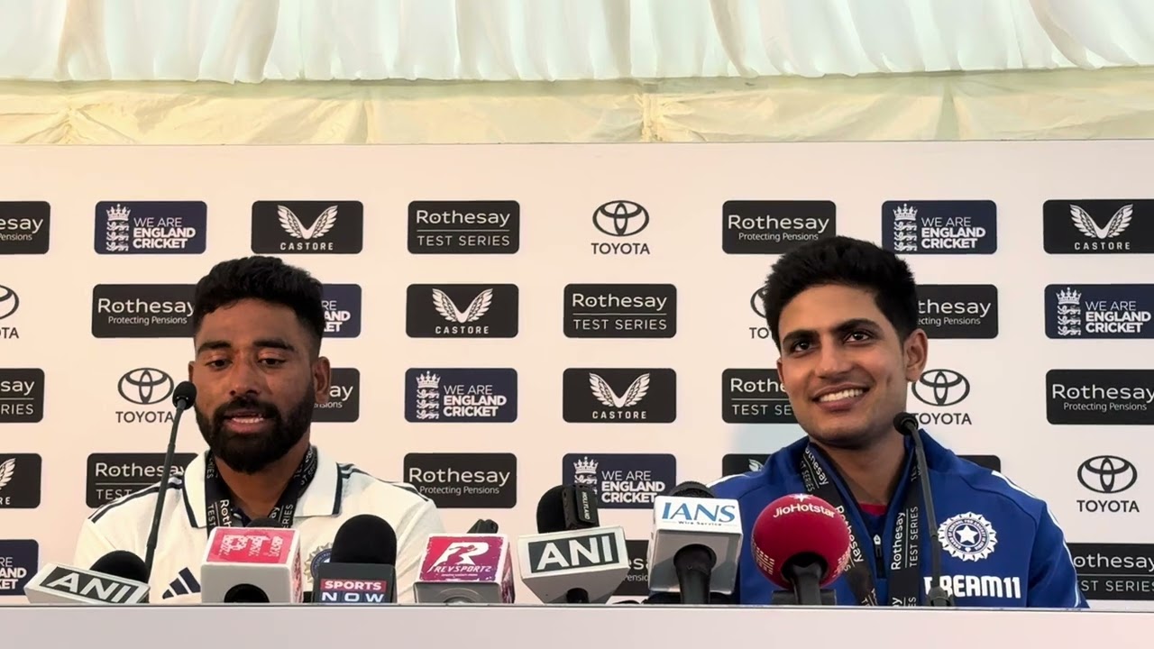 Shubman Gill and Mohammed Siraj emotional press conference: We are a ‘Gun’ team not ‘Young’ team