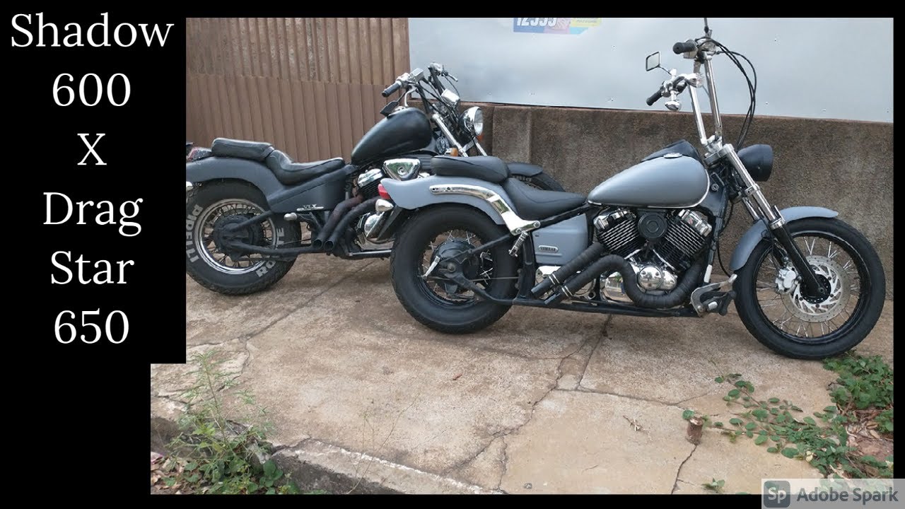 Shadow 600 X Drag Star 650