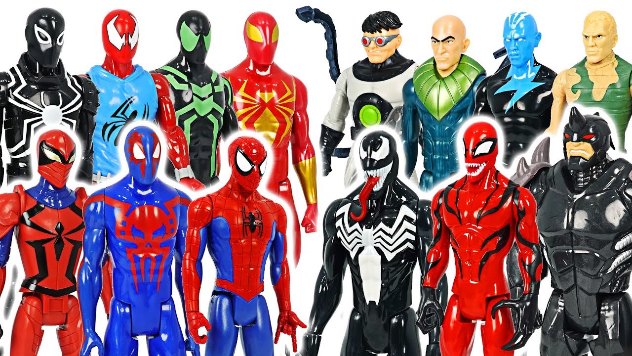 Titan Hero Spider-Man team VS Villains army battle! | DuDuPopTOY