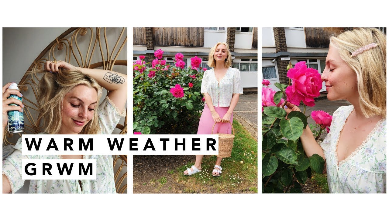 {AD} CHATTY WARM WEATHER GET READY WITH ME | Estée Lalonde