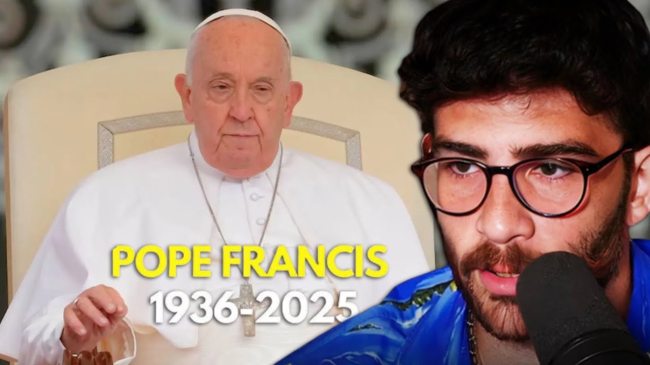 Pope Francis Dead At 88 | Hasanabi reacts
