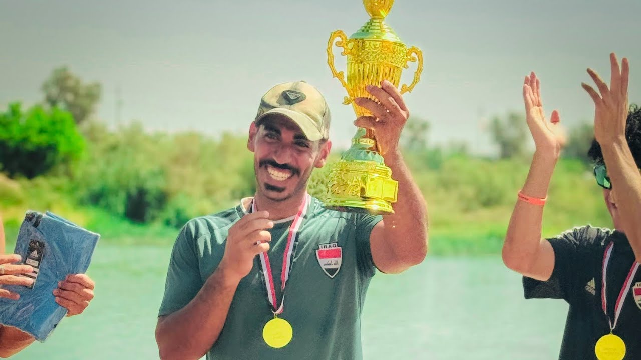 بطولة اندية البصرة للترايثلون - الحمد لله حصدت المركز الخامس🏅 في السباحة 🏊‍♂️ - محمد العبادي