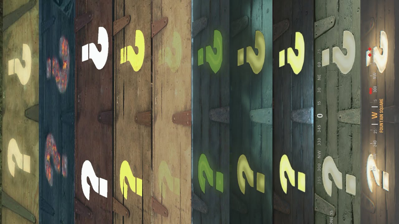 Call of Duty Zombies Mystery Box Evolution (WAW,BO1,BO2,BO3,WW2,BO4,BOCW,VG) Updated