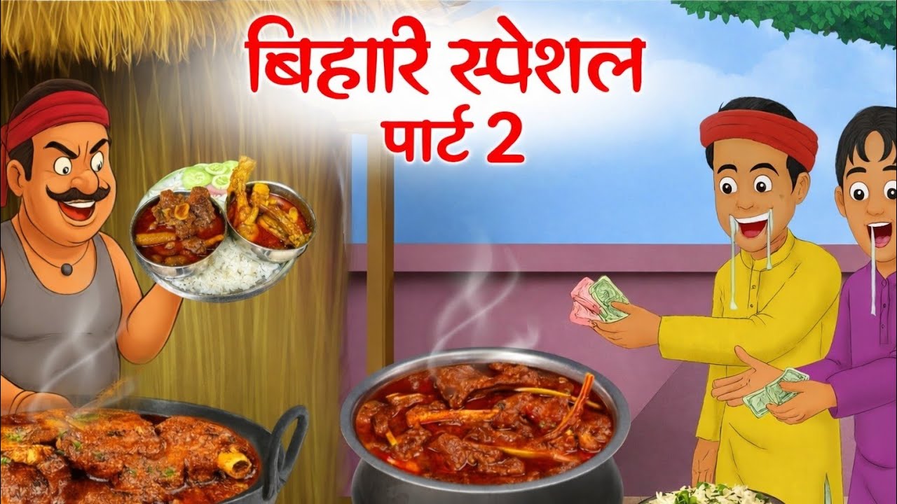 लालची चिकन वाला Part 2 Lalchi Chicken Masala ? Cartoon Story घमंडी चिकेन वाला। Part 2