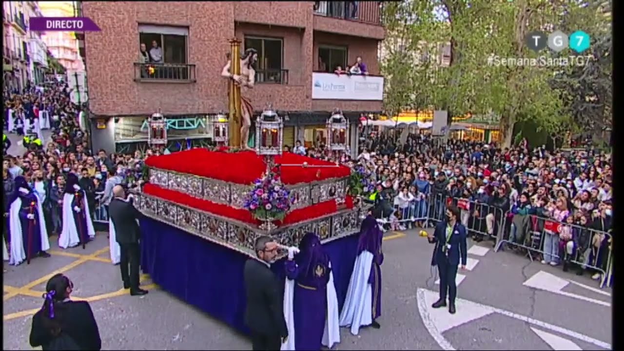 Jesús de la Paciencia entrando en Ángel Ganivet | Granada 2022